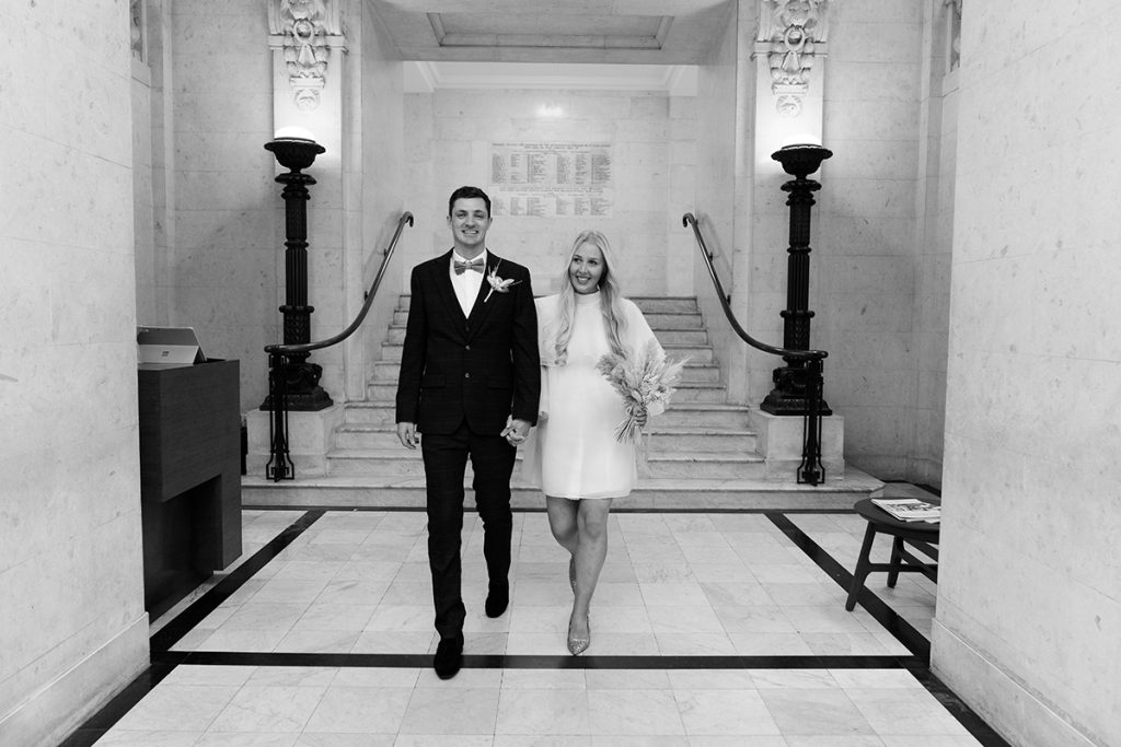 Amy & Scott’s Intimate Autumn Wedding at The Old Marylebone Town Hall