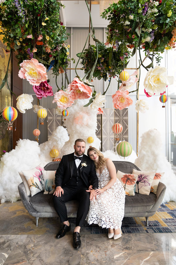 intimate Summer wedding shot at The Shangri-La Hotel by wedding photographer London